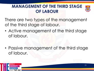PHYSIOLOGY AND MANAGEMENT OF THE THIRD AND FOURTH STAGES OF LABOUR.pdf