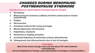 MENOPAUSE AND PREGNANCY.pptx/maternal changes during pregnancy | PPTX