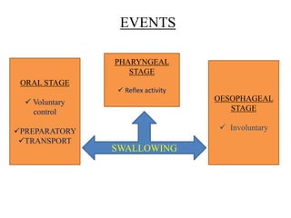 Physiology of deglutition | PPTX