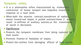 Sound Rupture Effect Physiology of ear | PPTX