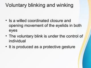 Physiology of eyelids and eyebrows | PPT