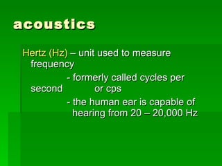 Physiology Of Hearing Slide 7