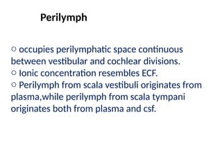 Periymph Physiology of hearing and equivilibrium sanjana - Copy.pptx