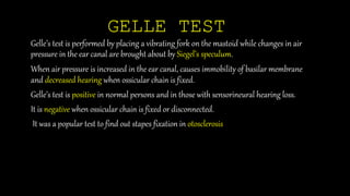 PHYSIOLOGY OF HEARING AND RELEVANT TESTS [Autosaved].pptx