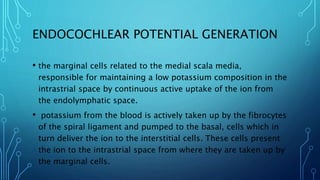 Physiology of hearing [autosaved] | PPTX