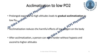 The Physiology of High Altitude Exposure