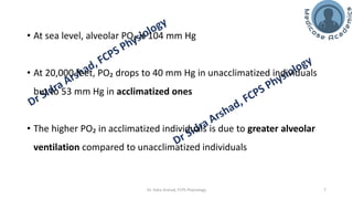 The Physiology of High Altitude Exposure