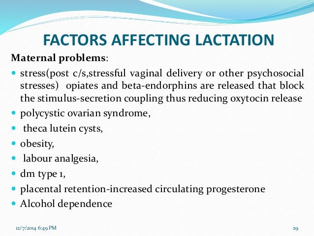 Physiology Of Lactation Physiology Of Lactation