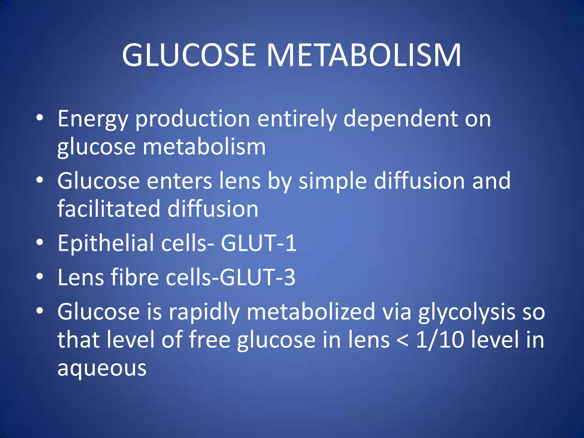 Physiology of lens and cataractogenesis sivateja PPT