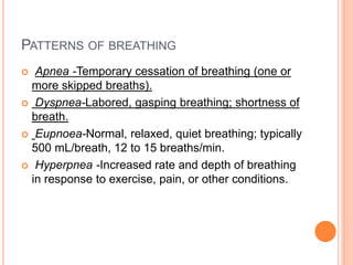 Physiology of lung | PPTX