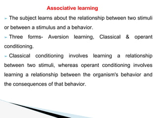 Physiology of memory & learning. | PPTX