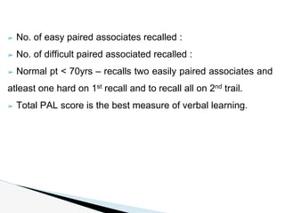 Physiology of memory & learning. | PPTX