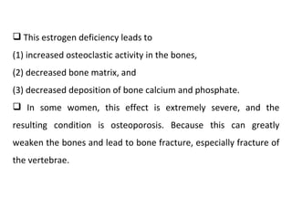 Physiology of Menopause