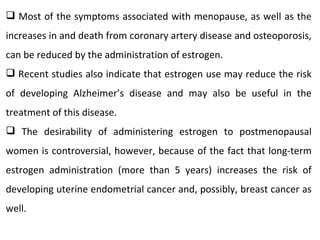 Physiology of Menopause