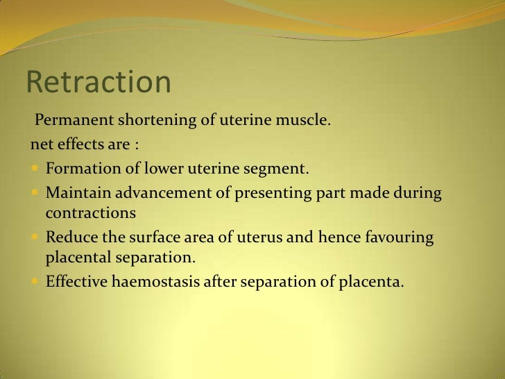 Physiology of normal labour