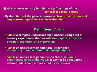 Comprehensive Overview of Pain Pathophysiology and Neuroanatomy | PPT