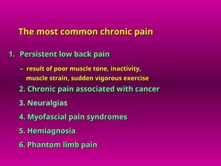 Comprehensive Overview of Pain Pathophysiology and Neuroanatomy | PPT