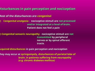 Comprehensive Overview of Pain Pathophysiology and Neuroanatomy | PPT