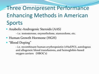 Physiology of performance enhancement | PPTX