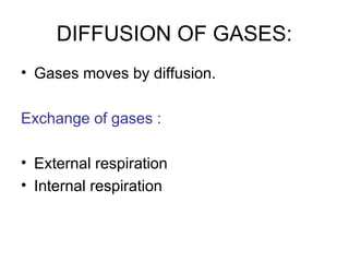 PHYSIOLOGY OF RESPIRATORY SYSTEM ..PPT