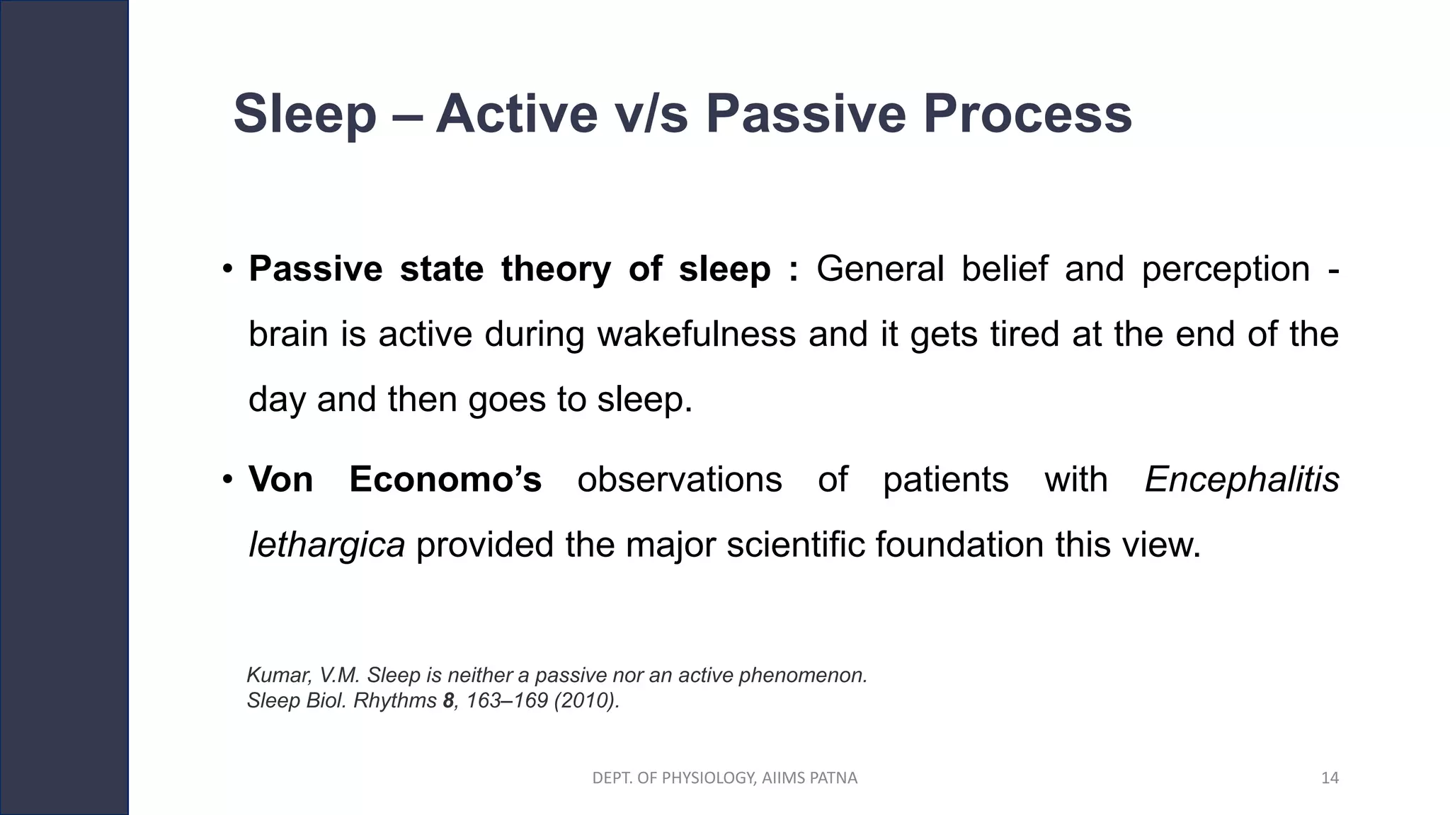 Physiology of sleep and polysomnography | PDF