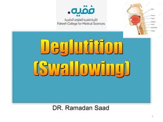 1
DR. Ramadan Saad
 