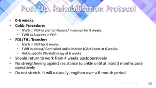 Physiotherapy for ankle & foot deformities | PPTX