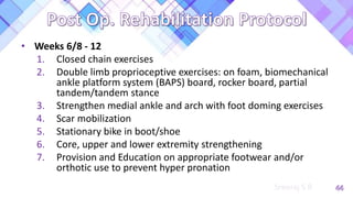 Physiotherapy for ankle & foot deformities | PPTX