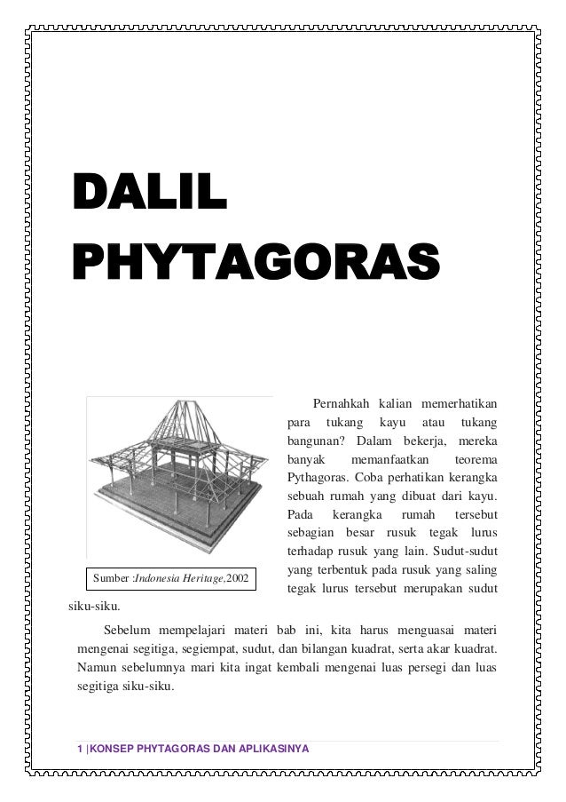 Phytagoras Kelas 8 Smp Mts