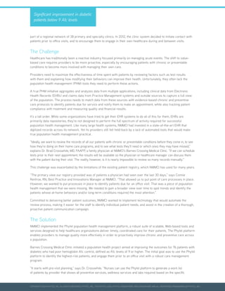 Population Health Management Case Studies | PDF