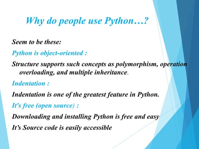 Phython Programming Language