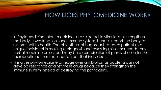 Phytomedicine