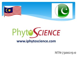 www.iphytoscience.com
 