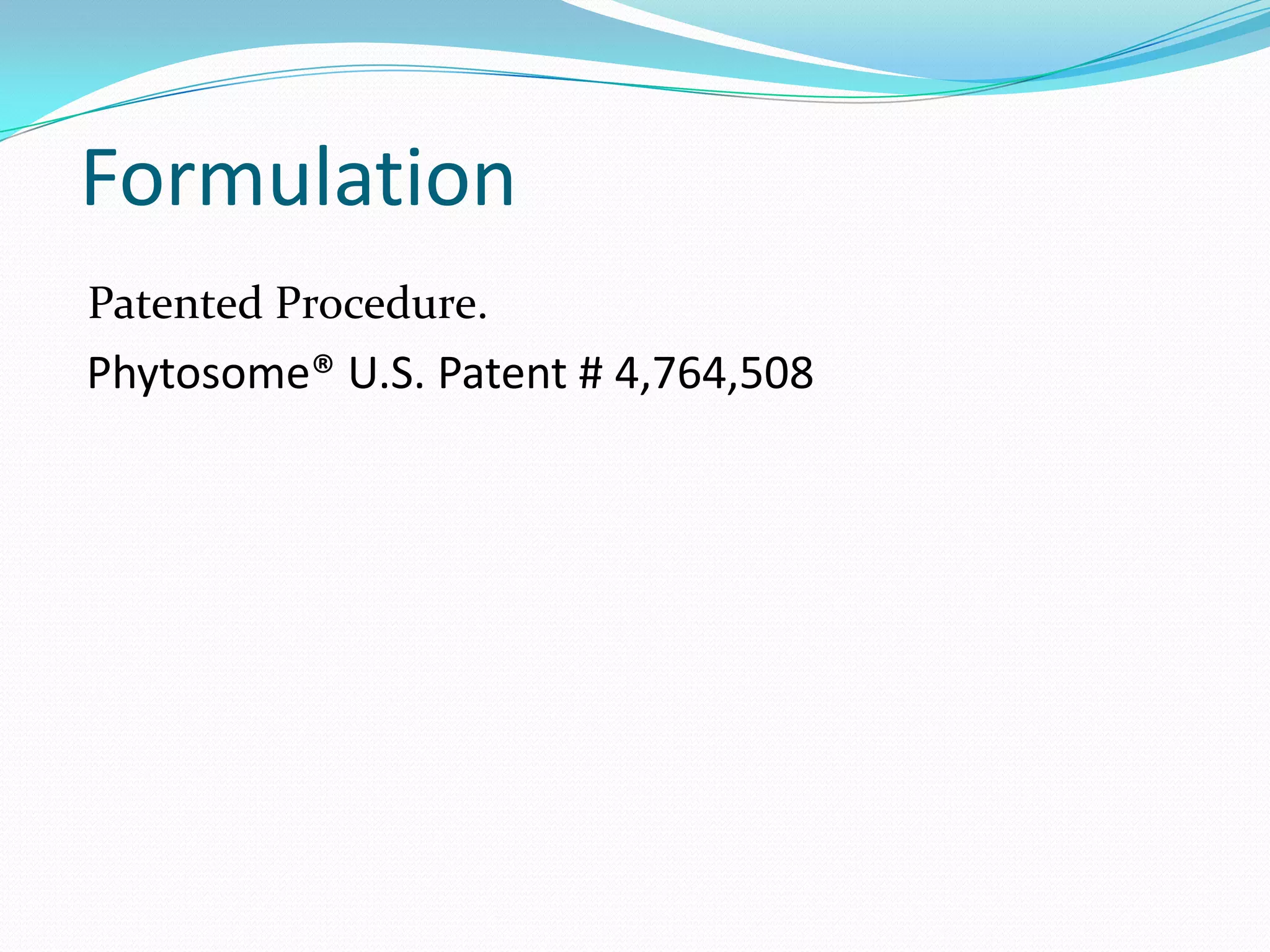 Phytosome® a novel drug delivery system based herbal formulation | PPTX