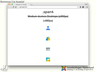 Bootstrap 3 in Joomla!
.span4
 