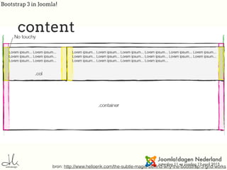 Bootstrap 3 in Joomla!
content
bron: http://www.helloerik.com/the-subtle-magic-behind-why-the-bootstrap-3-grid-works
 