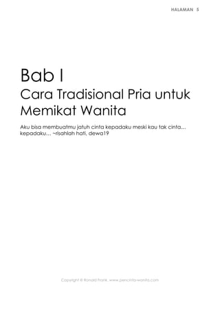 cara memikat wanita sombong