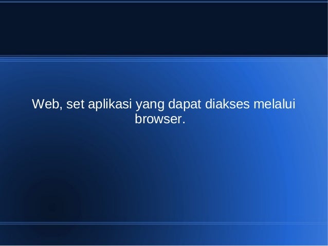 Pemrograman Internet - HTML (1)