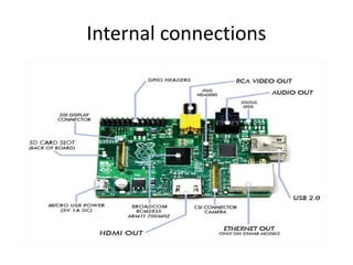 Internal connections
 