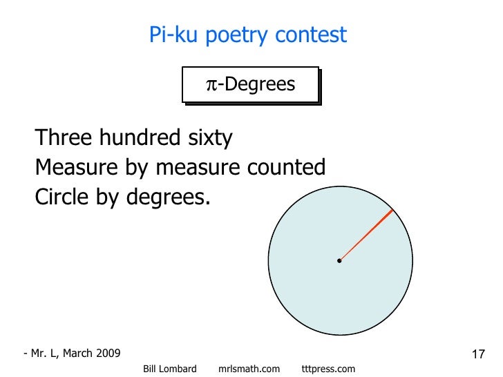 Pi Ku Poetry Contest