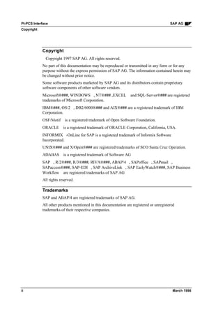 Pi pcs interface | PDF