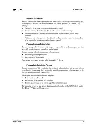 Pi pcs interface | PDF