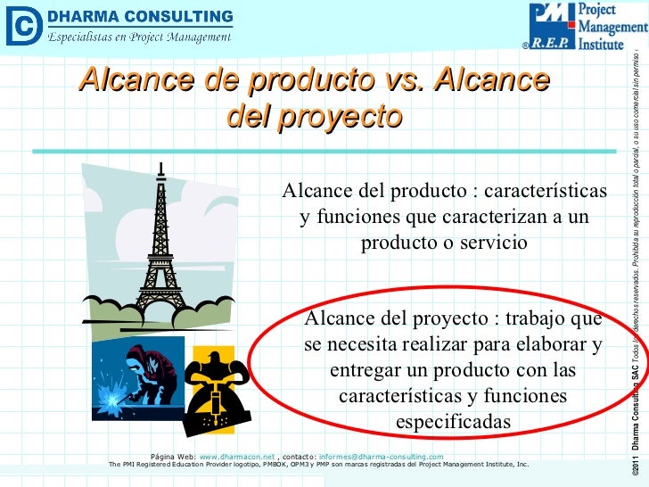 Guía del PMBOK® > Gestión del Alcance