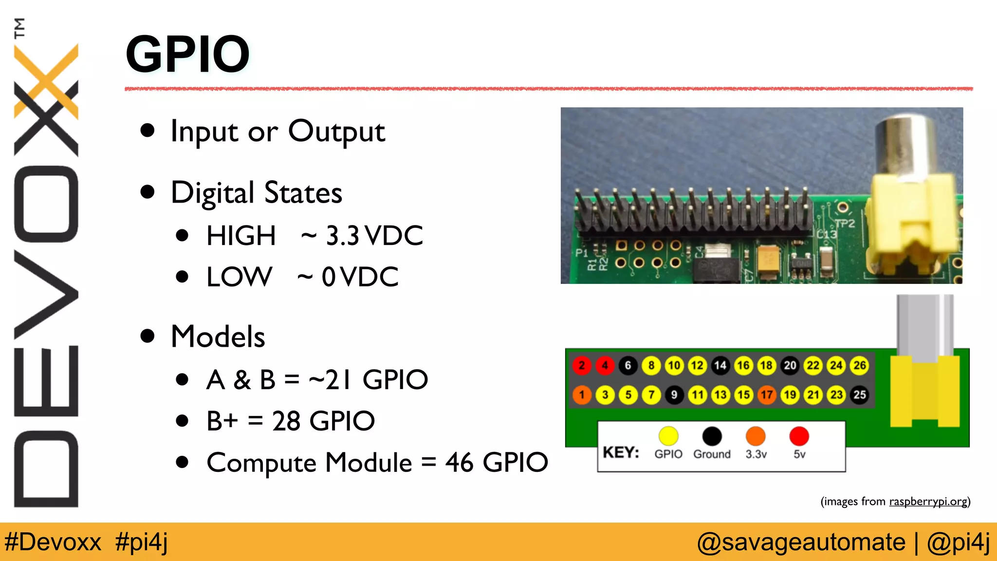 DEVOXX Let's Get Physical: I/O Programming with Java on the Raspberry ...