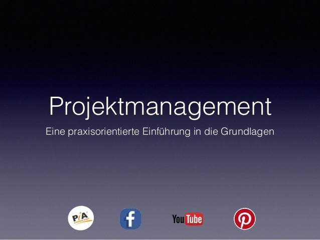 Teil Iii Einfuhrung In Das Projektmanagement