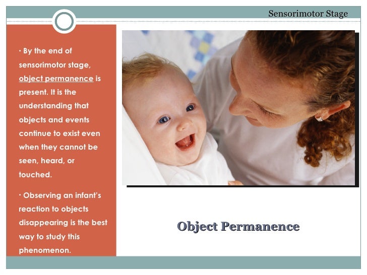 sensorimotor stage object permanence