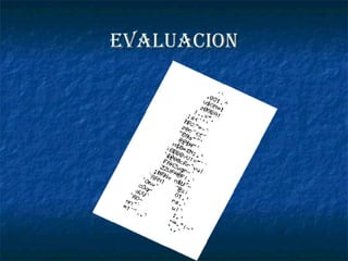EVALUACION 