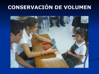 CONSERVACIÓN DE VOLUMEN 