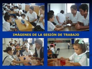 IMÁGENES DE LA SESIÓN DE TRABAJO 