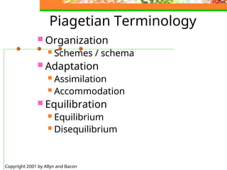 Cognitive piaget's cognitive developmental theory | PPT